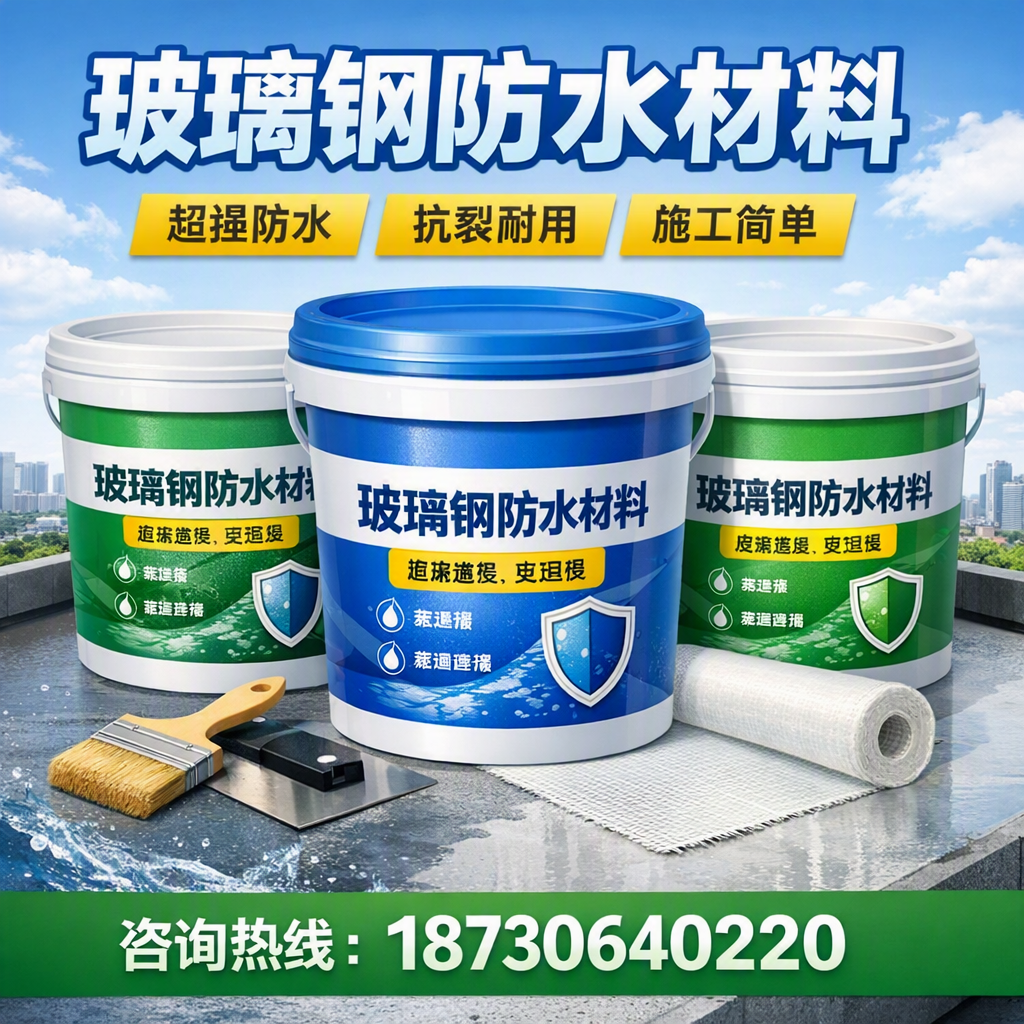 了解玻璃钢防水材料的市场趋势,郑州 企业不可不知
